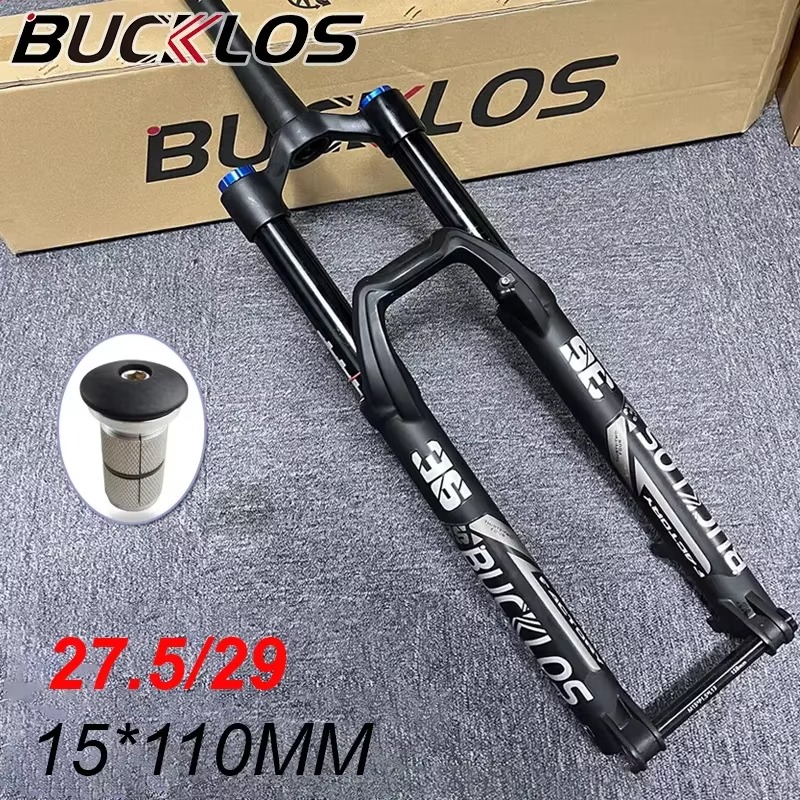 Mtb Fork Air - BUCKLOS 27,5/29-calowy amortyzowany widelec MTB z