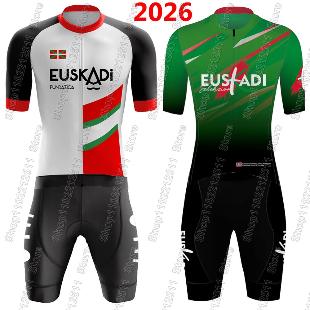 Mountain Biking Trousers - Zestaw kolarski Euskadi Team 2026, letnia