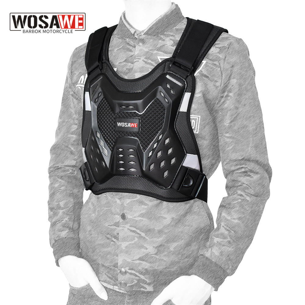 Mountain Biking Body Armour - Kurtki motocyklowe WOSAWE dla dorosłych, kamizelka