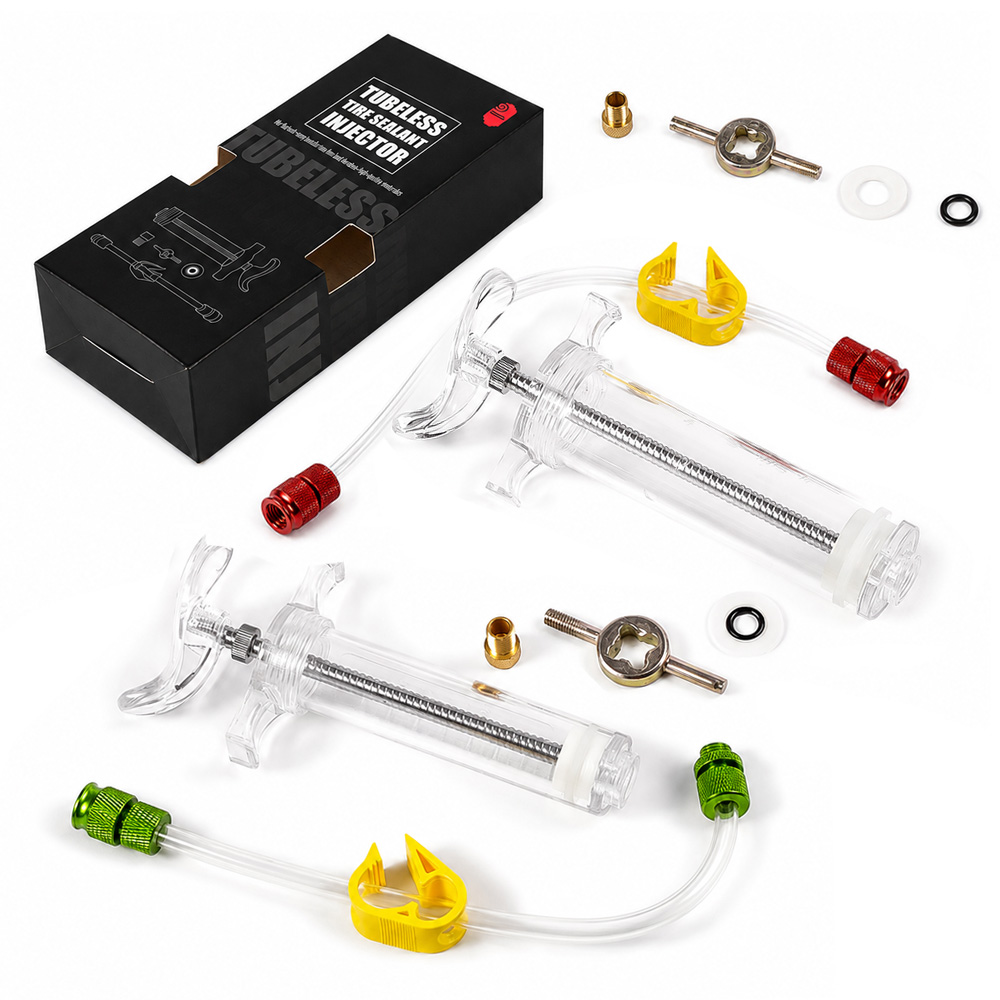 Tubeless Valve Core - CNCLOL 20ml 50ml Zestaw do wtryskiwania