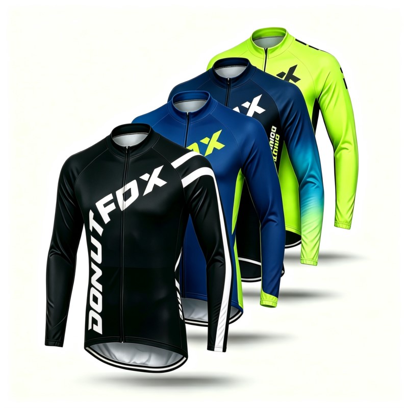 Mountain Biking Jerseys Men - Męska koszulka rowerowa z długim rękawem