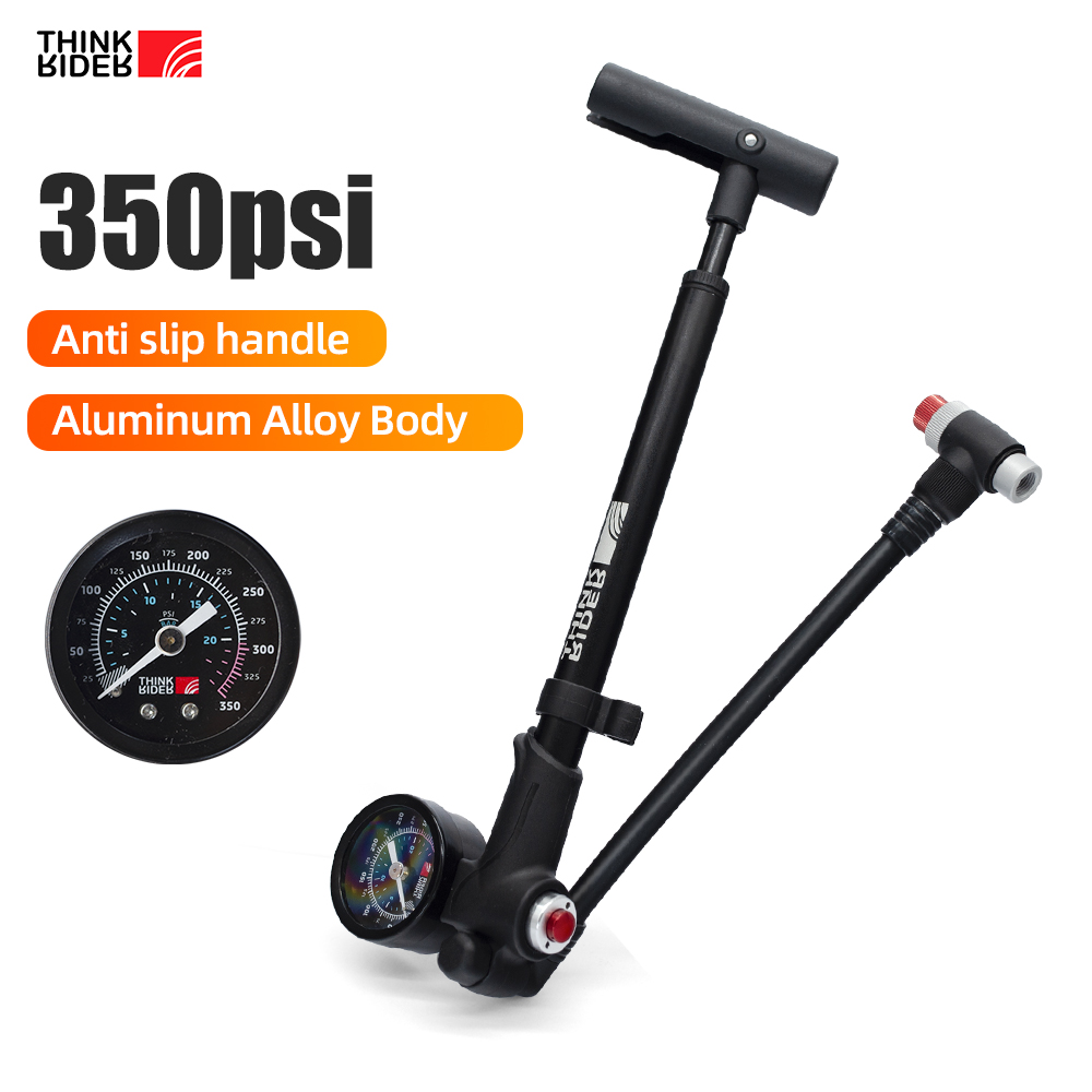 Mtb Fork Air - ThinkRider przenośna wysokociśnieniowa pompka rowerowa 350
