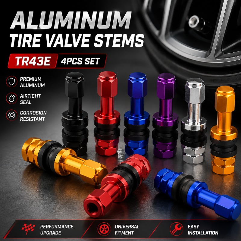 Tubeless Valve Core - TR43E Aluminiowe trzpienie zaworów do opon