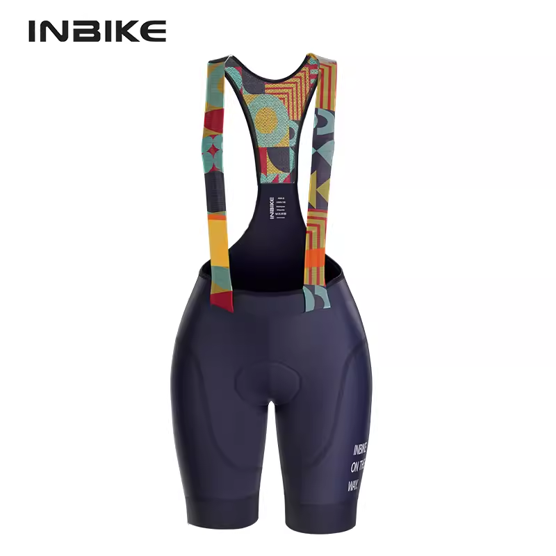Mountain Biking Shorts Women - INBIKE Letnie spodenki rowerowe MTB z