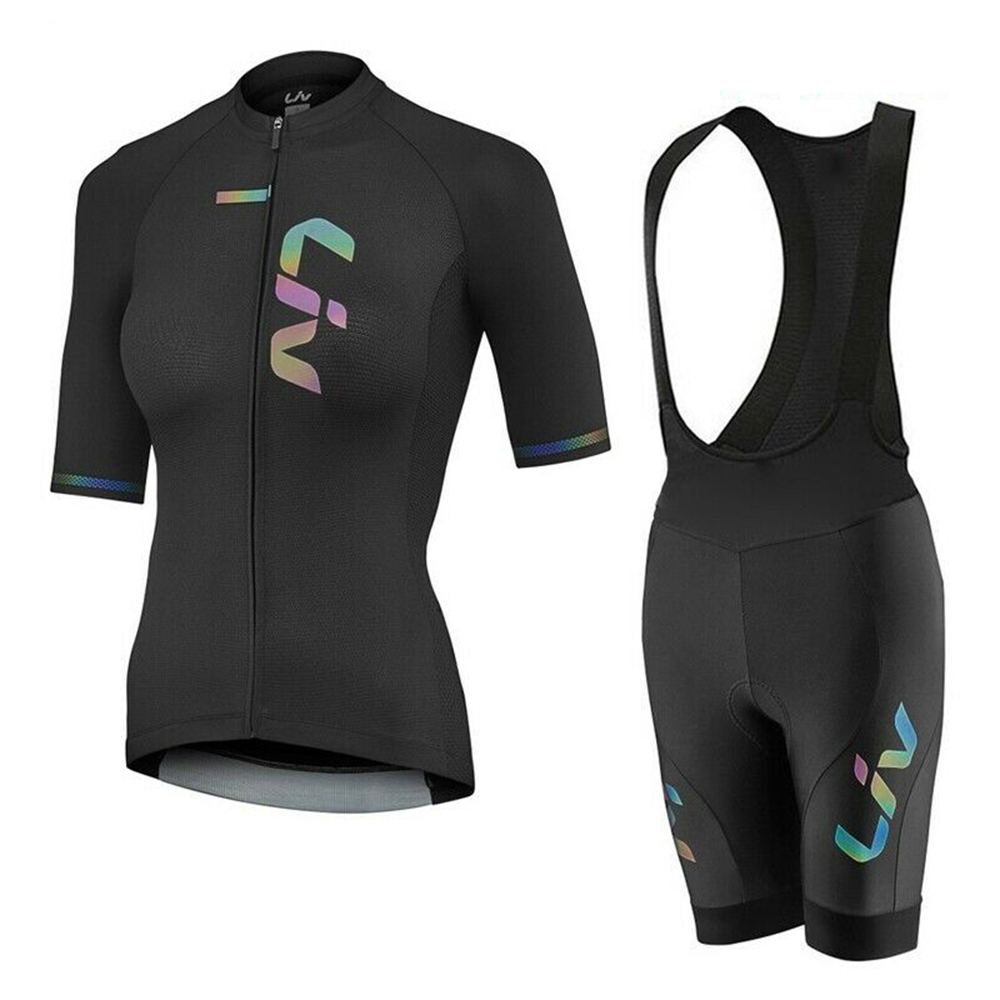 Mountain Biking Trousers - LIV letnia koszulka rowerowa zestaw spodenek