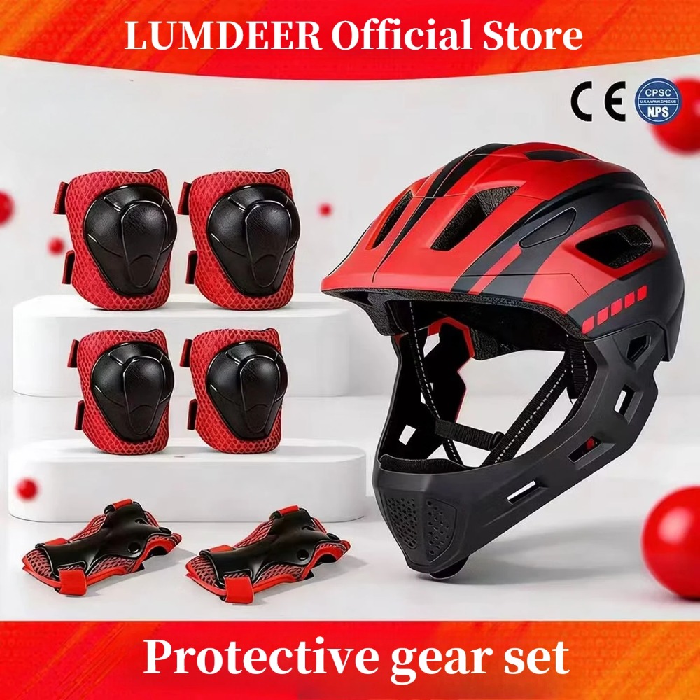Zestaw ochronny dla dzieci LUM – Mountain Biking Helmet Kids recenzja i cena