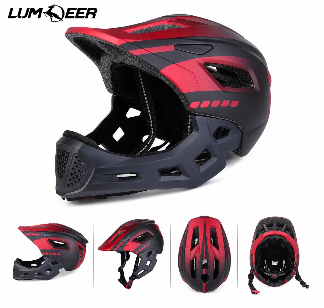 Zestaw ochronny dla dzieci LUM – Mountain Biking Helmet Kids recenzja i cena