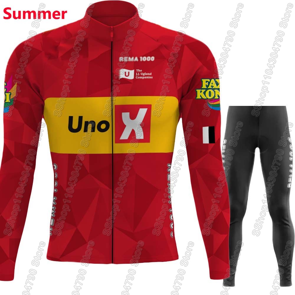 Zestaw kolarski Uno X Pro team – Mountain Biking Jerseys Men recenzja i cena