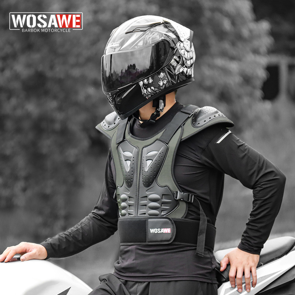 Kurtki motocyklowe WOSAWE męsk – Mountain Biking Body Armour recenzja i cena