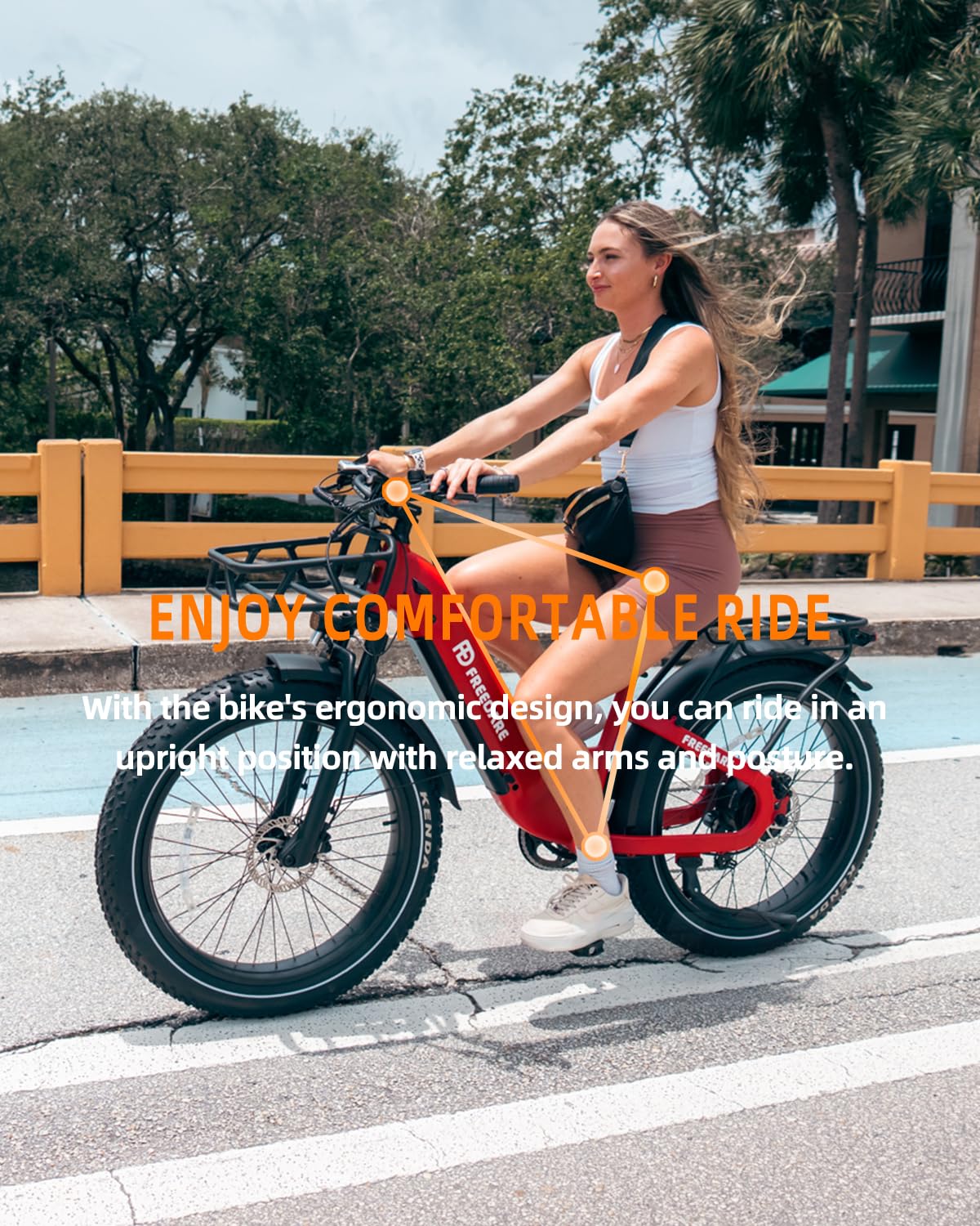 Rower elektryczny FREEDARE dla – Mountain Biking App recenzja i cena