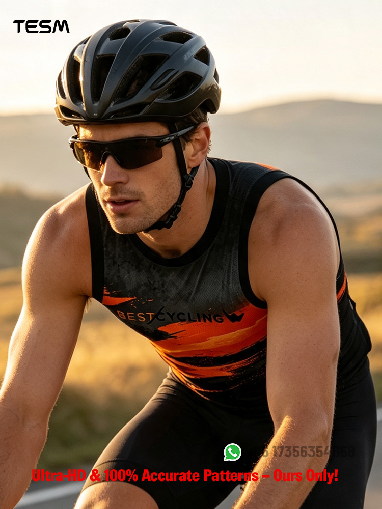 Dziecięca męska kamizelka bez  – Mountain Biking Jerseys Men recenzja i cena