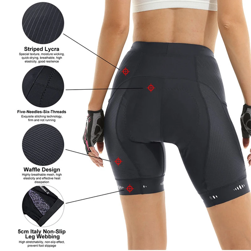 Damskie spodenki rowerowe X-TI – Mountain Biking Shorts Women recenzja i cena