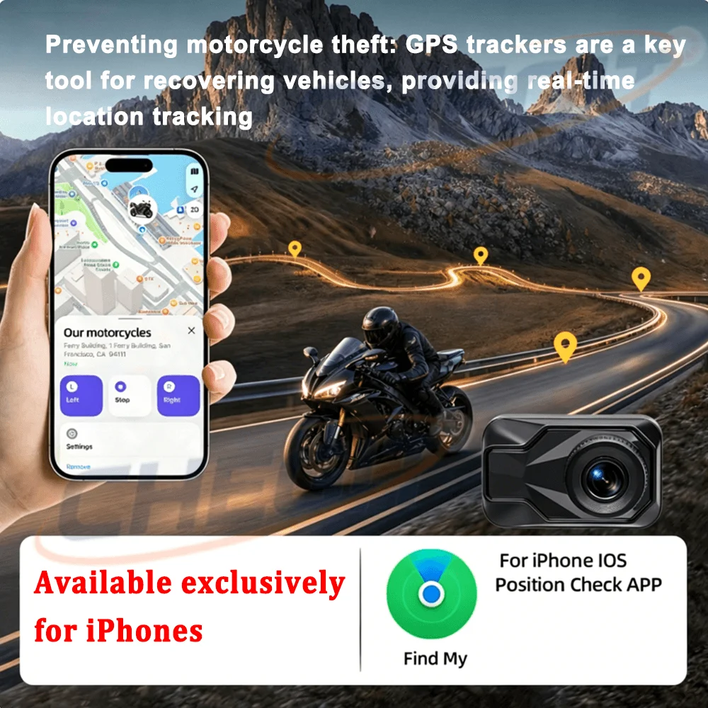 Kamera motocyklowa DVR 2K HD W – Mountain Biking App recenzja i cena