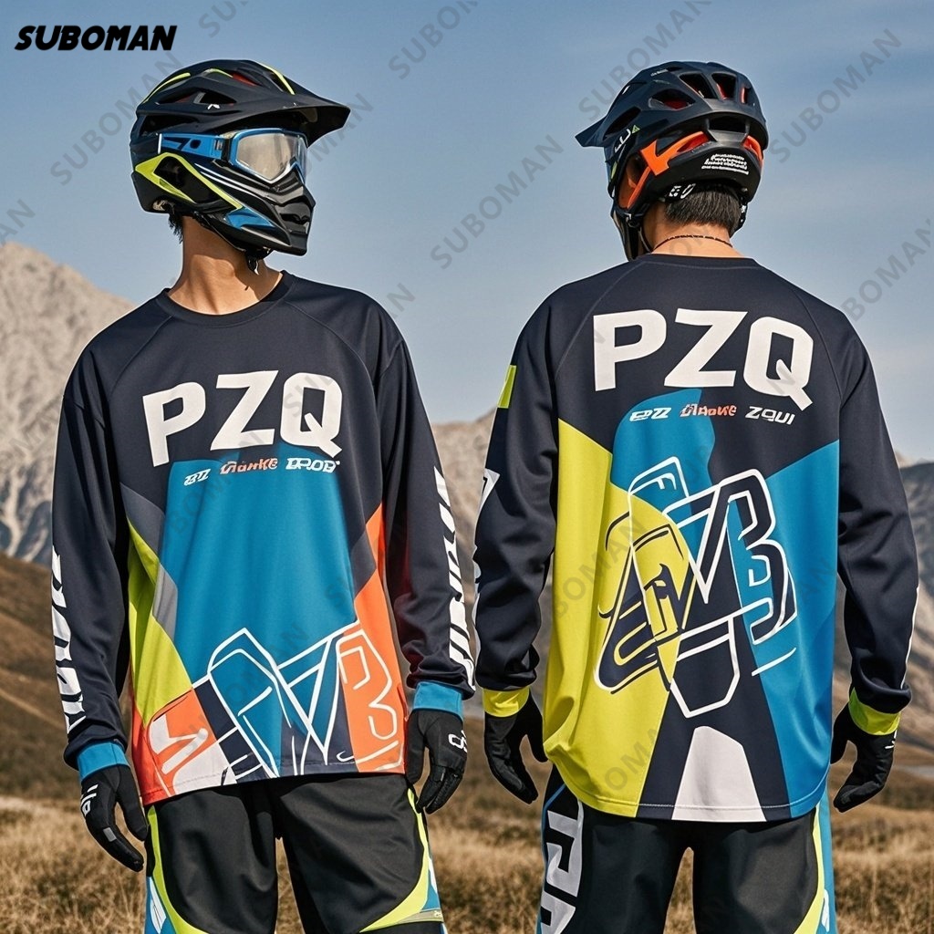 Nowa marka PZQ, koszulka motoc – Mountain Biking New Jersey recenzja i cena