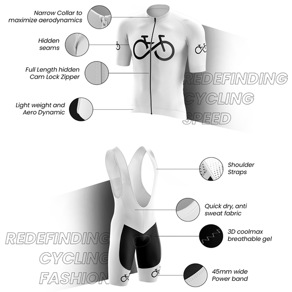 Męski zestaw odzieży sportowej – Mountain Biking Jerseys Men recenzja i cena