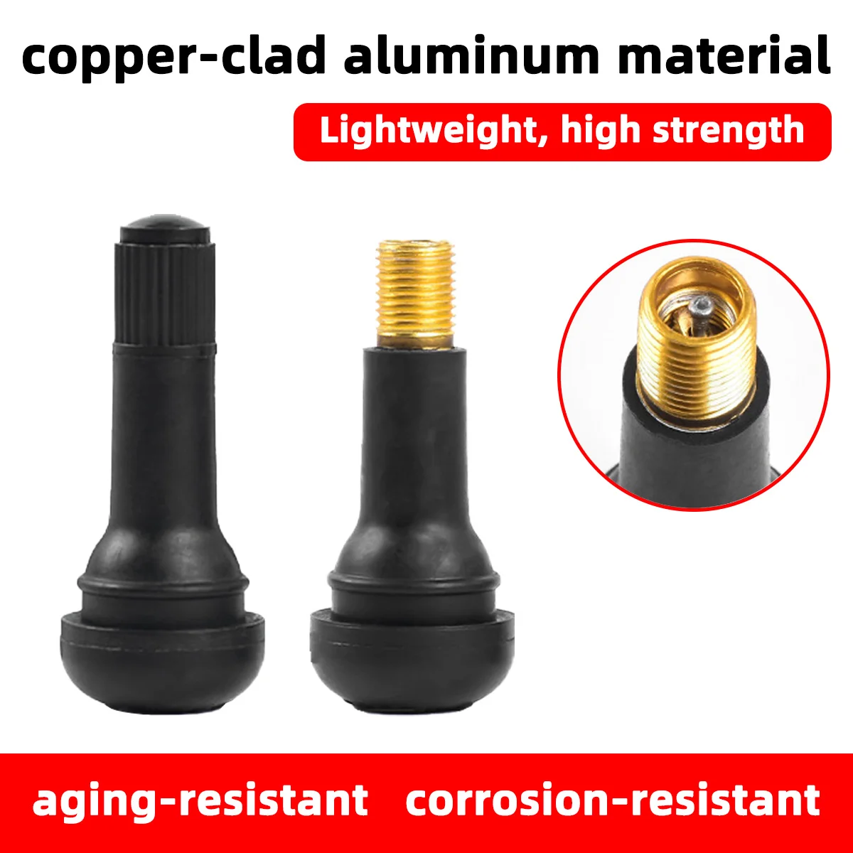 4/10/20/50/100 SZT. TR413 TR41 – Tubeless Valve Core recenzja i cena
