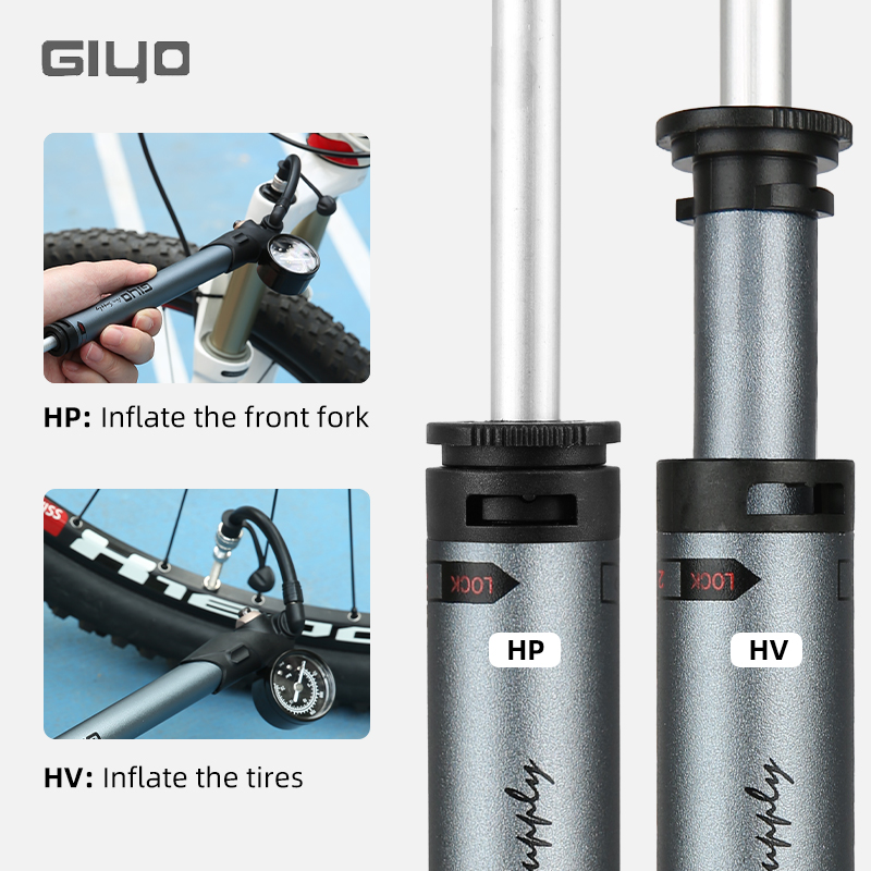 Pompka rowerowa Giyo GS-41P 30 – Mtb Fork Air recenzja i cena