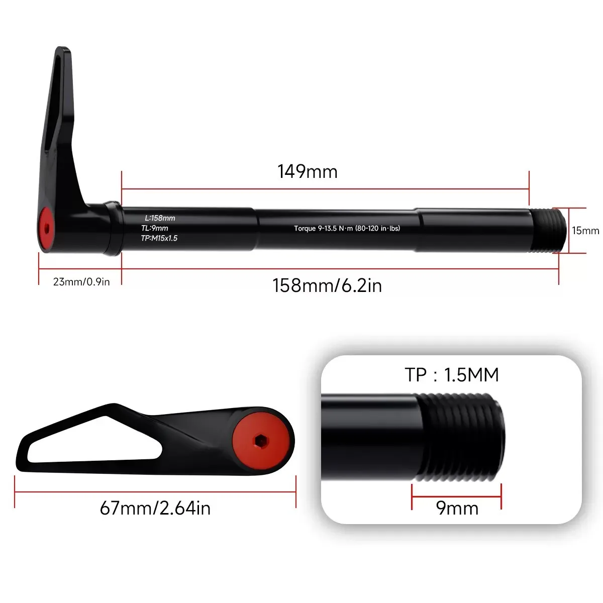 Adapter przedniej osi przeloto – Xcm Mountain Biking recenzja i cena