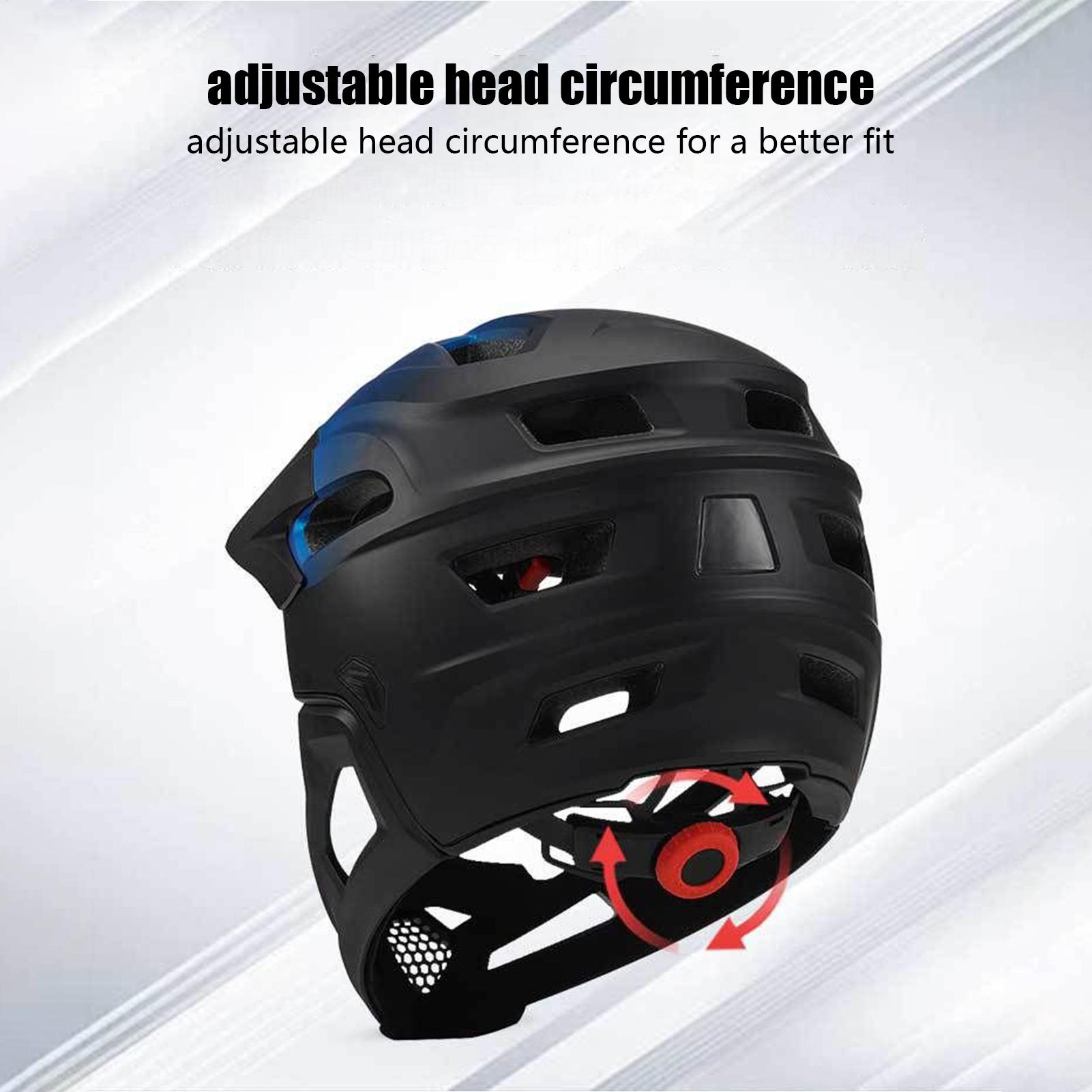 Odpinany kask rowerowy pełnotw – Mountain Biking Helmet Kids recenzja i cena
