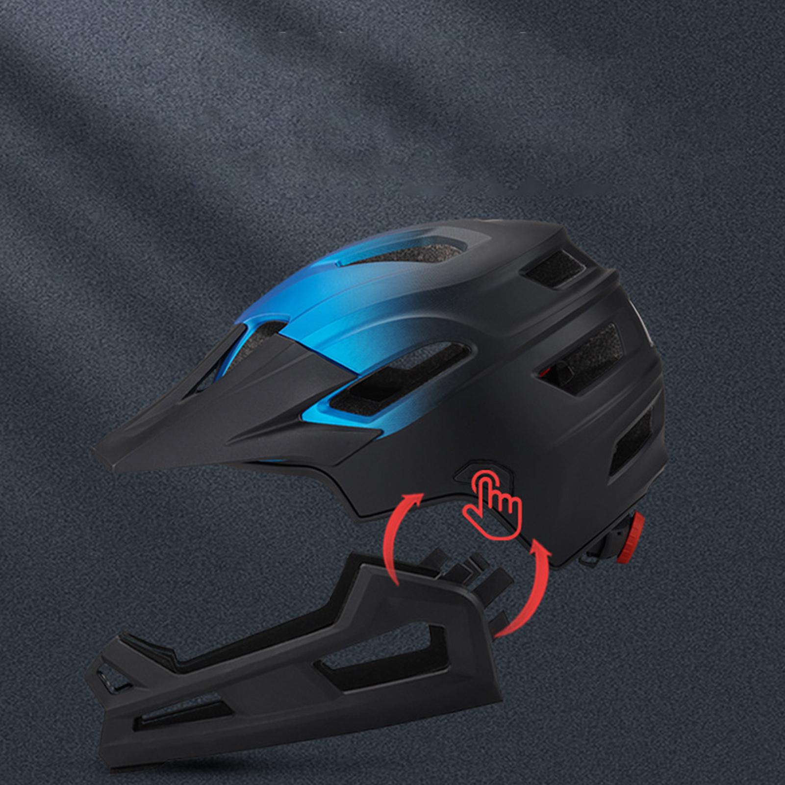 Odpinany kask rowerowy pełnotw – Mountain Biking Helmet Kids recenzja i cena